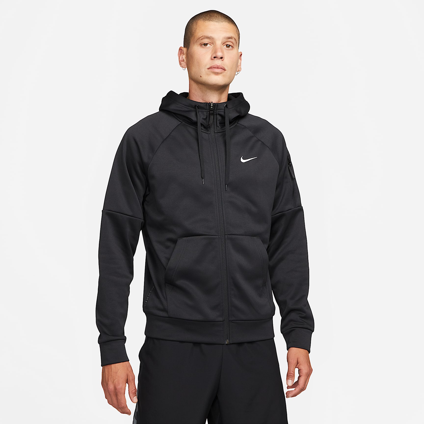 Nike Therma Men's Therma-FIT Full-Zip Fitness Top. Nike.com